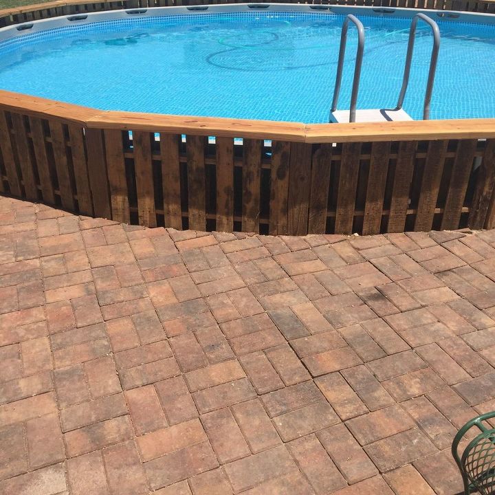 can t commit to an inground pool so we improvised