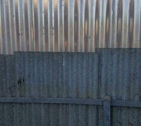 how can i cover up my side fence, Up close look