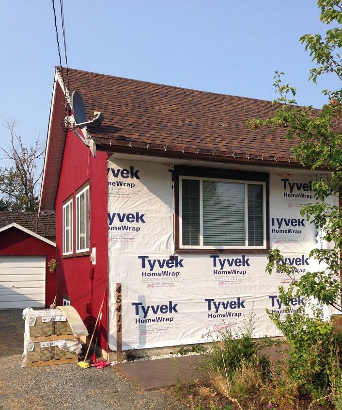 new exterior on an old house
