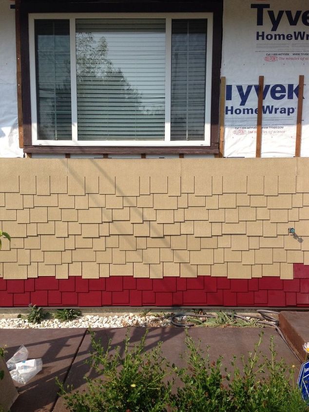 new exterior on an old house
