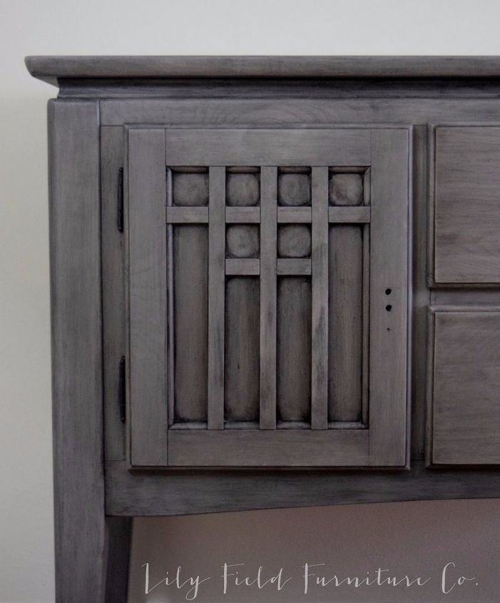 creating a zinc finish on furniture, painted furniture