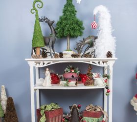 whimsical tabletop christmas trees