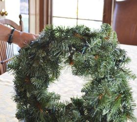 diy flocked wreath, crafts, wreaths