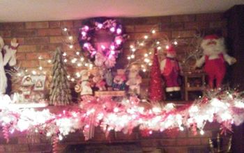 Christmas Fireplace Mantel 2016
