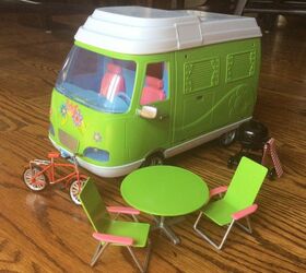 miniature camper glamper style