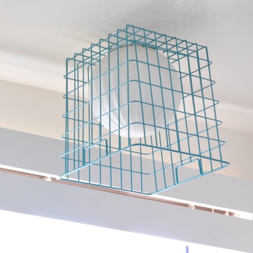 easy upgrade to outdated light fixture