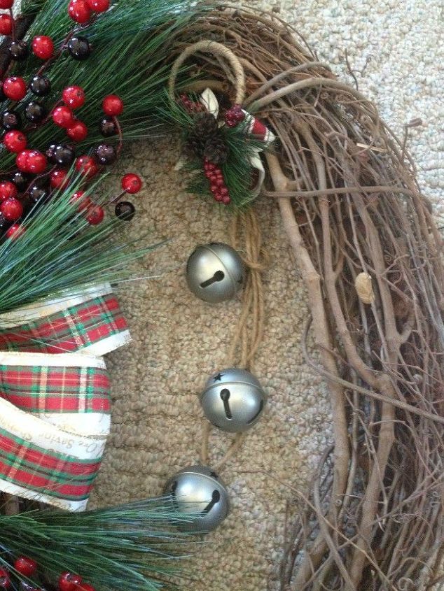 the 5 minute christmas wreath, crafts, wreaths