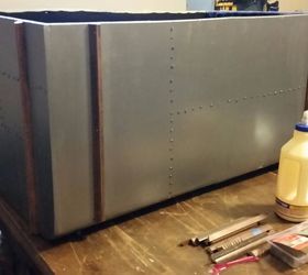 build you own restoration hardware style steamer trunk