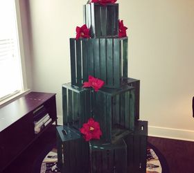 cat proof crate christmas tree