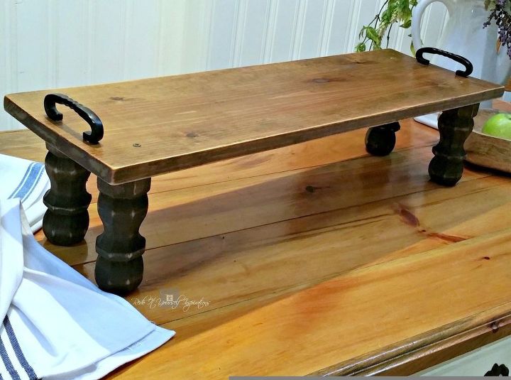 easy reclaimed wood farmhouse tray
