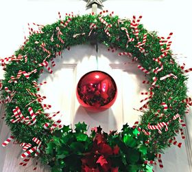 diy pool noodle christmas wreath , crafts, pool designs, wreaths