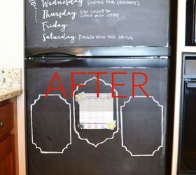 don t buy new appliances these 9 diy hacks are brilliant, After A chalkboard masterpiece for 15