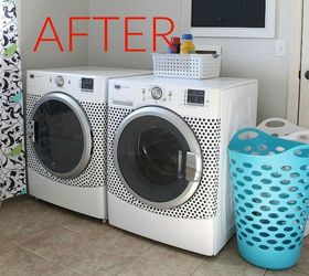 don t buy new appliances these 9 diy hacks are brilliant, After A polka dotted matching set