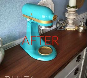 don t buy new appliances these 9 diy hacks are brilliant, After A glitz and glammed up stand mixer