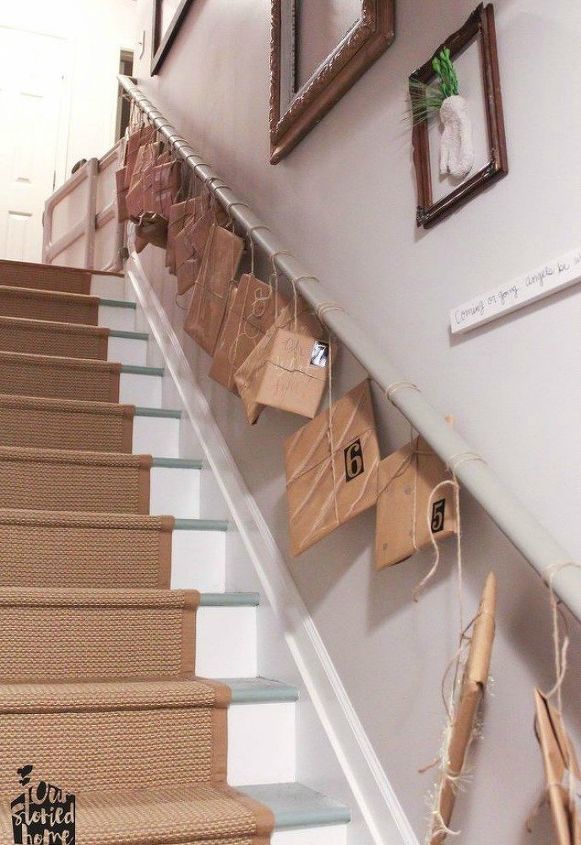 s 25 advent calendar ideas that are so cute, This adorable one of wrapped bedtime stories