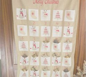 s 25 advent calendar ideas that are so cute, This pocket canvas one