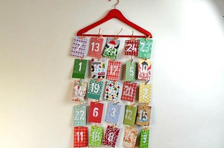 s 25 advent calendar ideas that are so cute, This simple paper envelope one