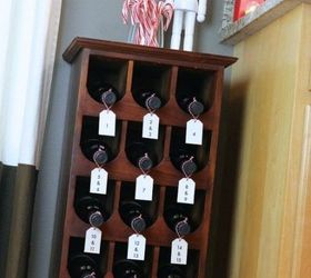 s 25 advent calendar ideas that are so cute, This one made out of a wine rack