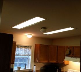 Kitchen ceiling store fluorescent light fixtures