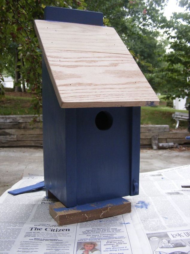 projeto patritico blue bird house