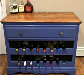 12 shocking things you can do with your old dresser, Turn it into a stylish wine bar