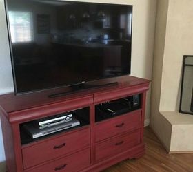 12 shocking things you can do with your old dresser, Turn it into a TV stand