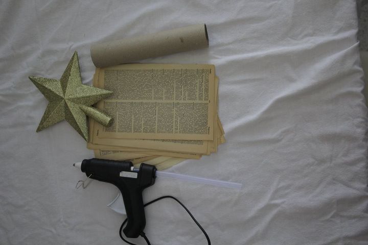 como hacer un arbol de navidad a partir de un libro