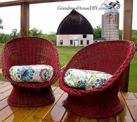 make wicker trendy again with these brilliant ideas, After A comfy and vibrant place to sit