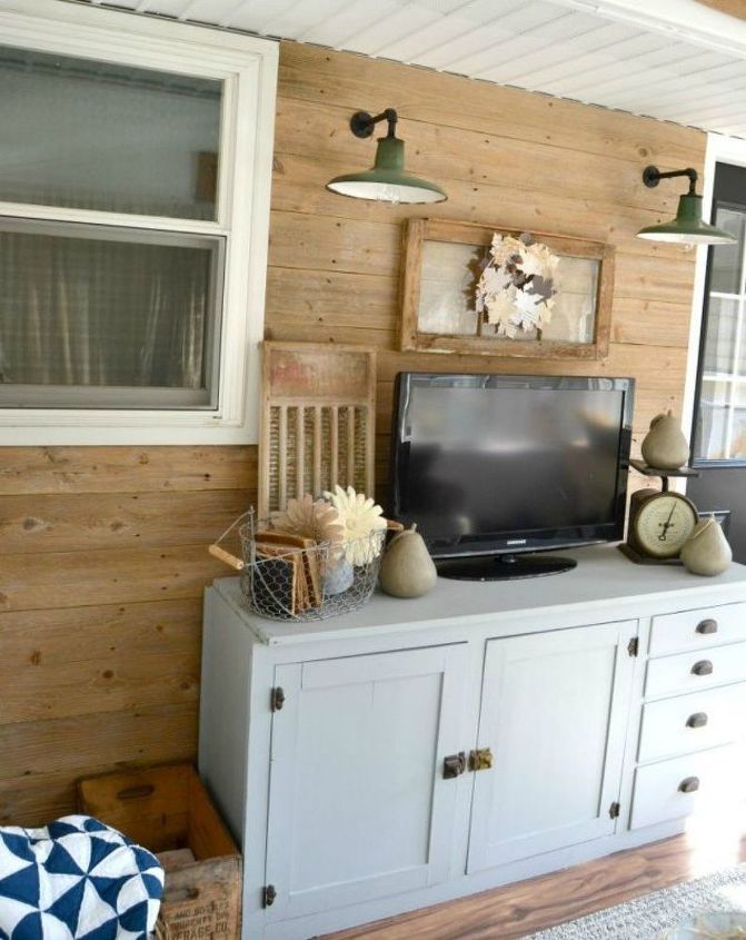 s you never thought of using an old fence like this 12 ideas , fences, As a shiplap wall for your back porch