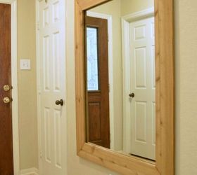 s you never thought of using an old fence like this 12 ideas , fences, As a cool mirror frame for your entryway