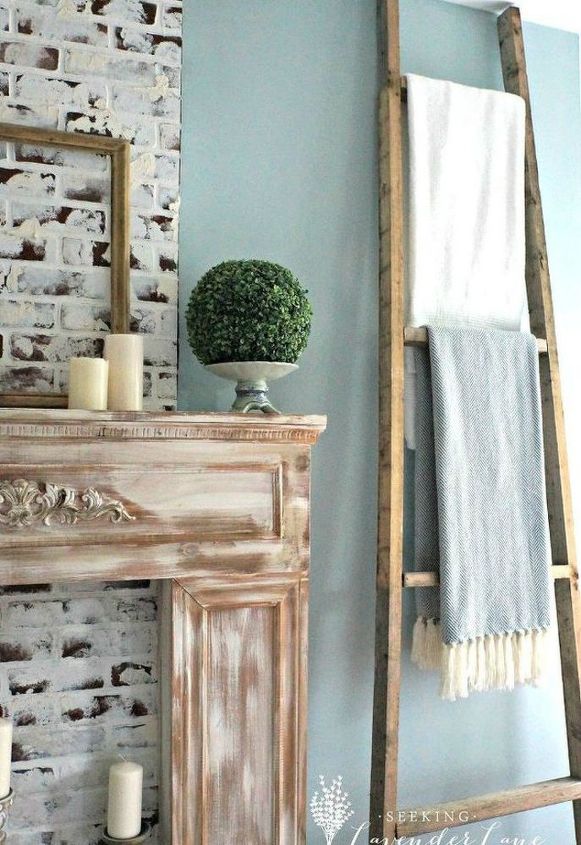 s you never thought of using an old fence like this 12 ideas , fences, As a blanket ladder for some extra storage