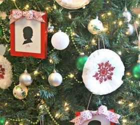 s these coffee filter decor ideas are perfect for your home, home decor, painted furniture, Flatten them into snowflake ornaments