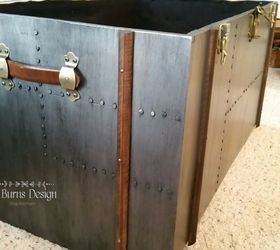 build you own restoration hardware style steamer trunk