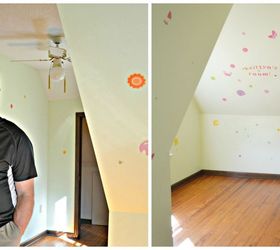 the easiest way to cover a popcorn ceiling, wall decor