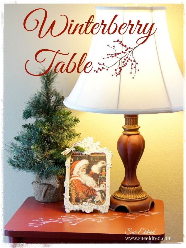 winterberry table, painted furniture