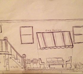 our pre reno renovation, My concept sketch
