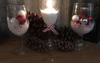 Easy Christmas Frost and Snow for Glassware and Jars