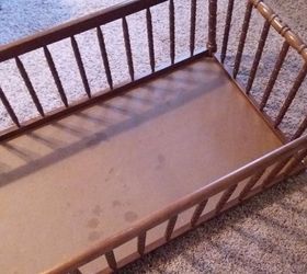 crib into dog bed