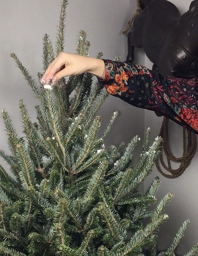 flock a christmas tree the child pet safe way