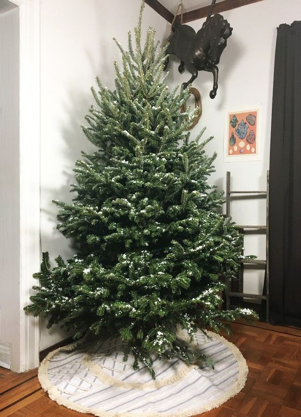flock a christmas tree the child pet safe way