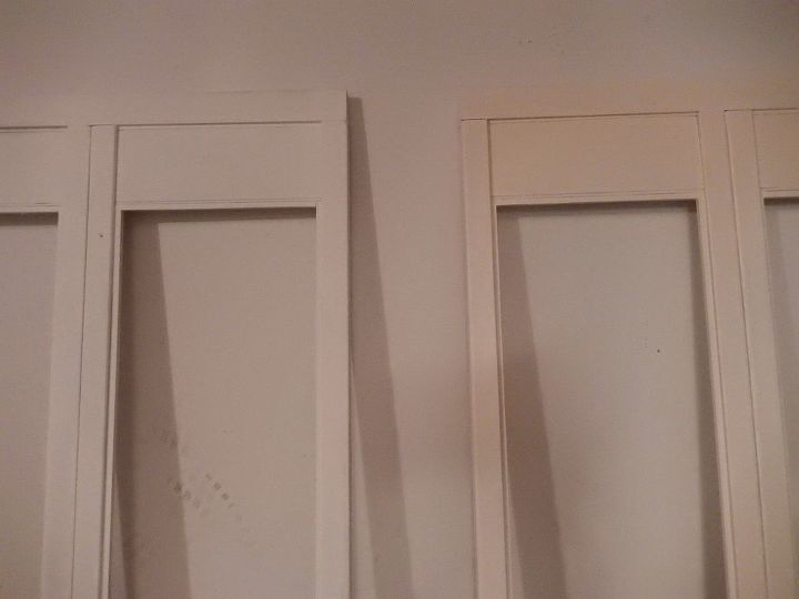 space saving door, doors, painted frames