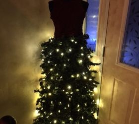 christmas tree mannequin