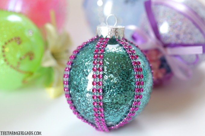 disney princess glitter ornaments, christmas decorations, seasonal holiday decor