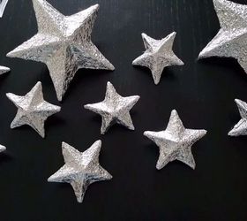 Shiny Christmas Stars DIY