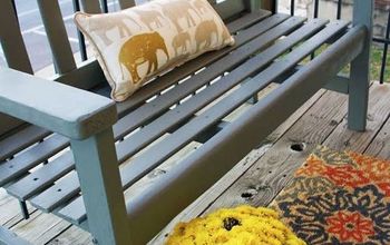 Before & After: Wooden Bench Makeover