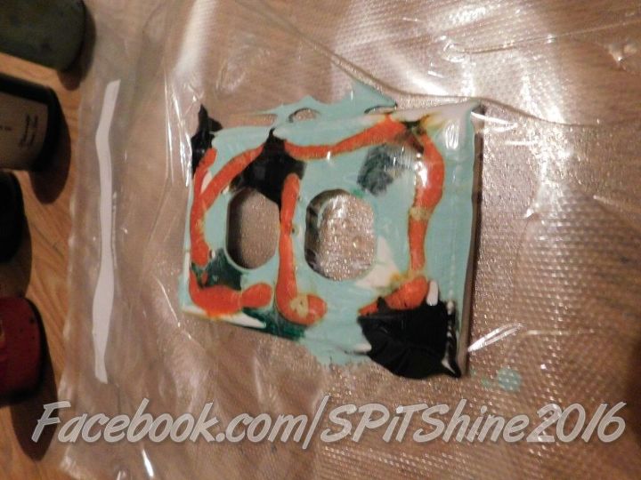 spruce up those plastic switch plates with unicorn spit