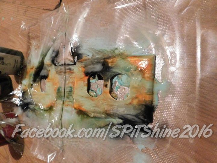 spruce up those plastic switch plates with unicorn spit