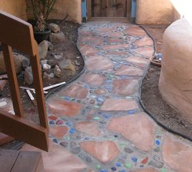 mosaic walkway