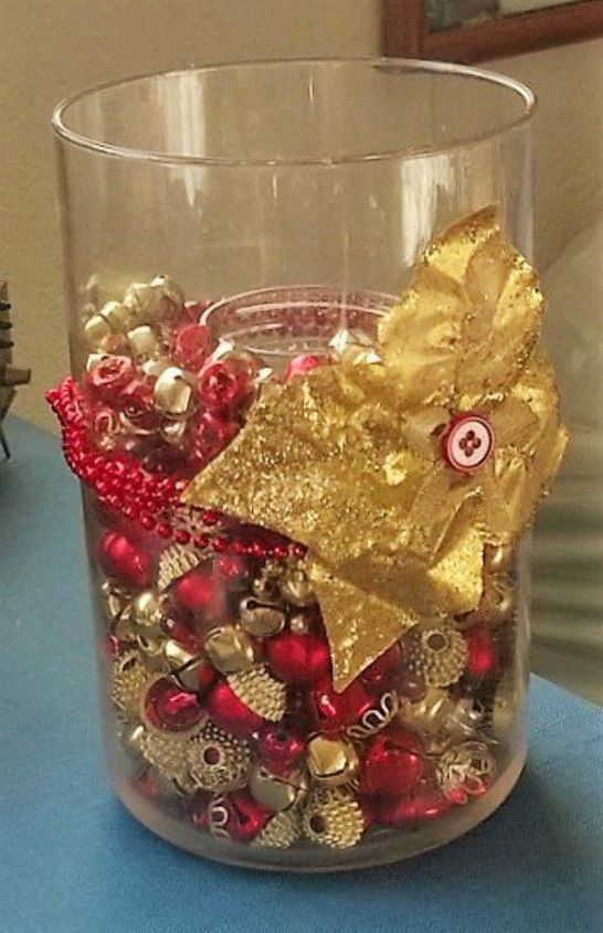 s forget your tree this will make you rethink where you hang ornaments, christmas decorations, seasonal holiday decor, Place them in a group of vases