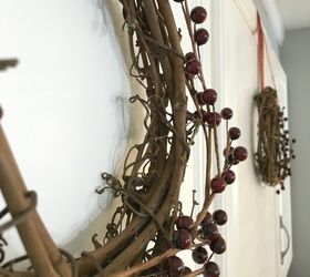 rustic christmas mini kitchen wreaths, crafts, kitchen design, wreaths